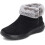Skechers Skechers Women's Bootie Ankle Boot  Black/Gray  7 Wide 1