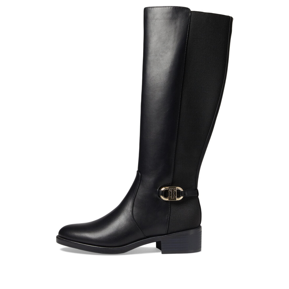 Tommy Hilfiger Women's IMIZZA Knee High Boot  Black  7