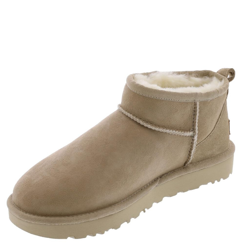 UGG Women's Classic Ultra Mini Fashion Boot  Sand  7