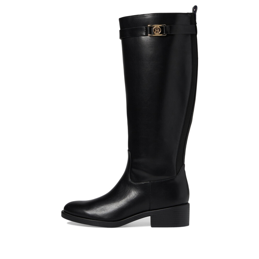 Tommy Hilfiger Women's IVIANN Knee High Boot  Black 001  6