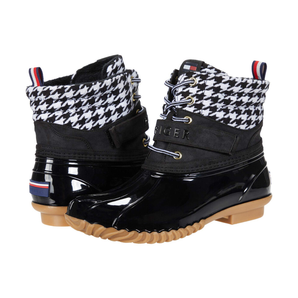 Tommy Hilfiger Women's Huski Rain Boot  Black  7