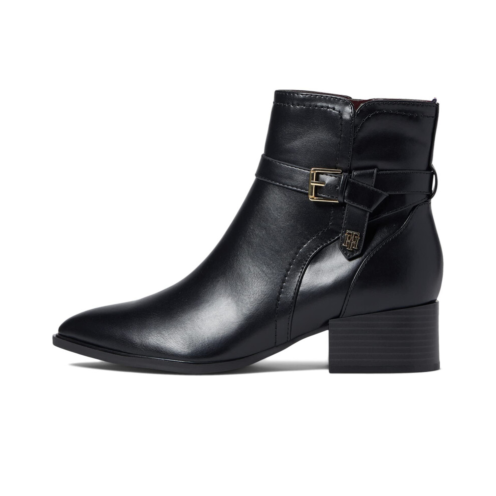 Tommy Hilfiger Women's JIMINA Ankle Boot  Black  6