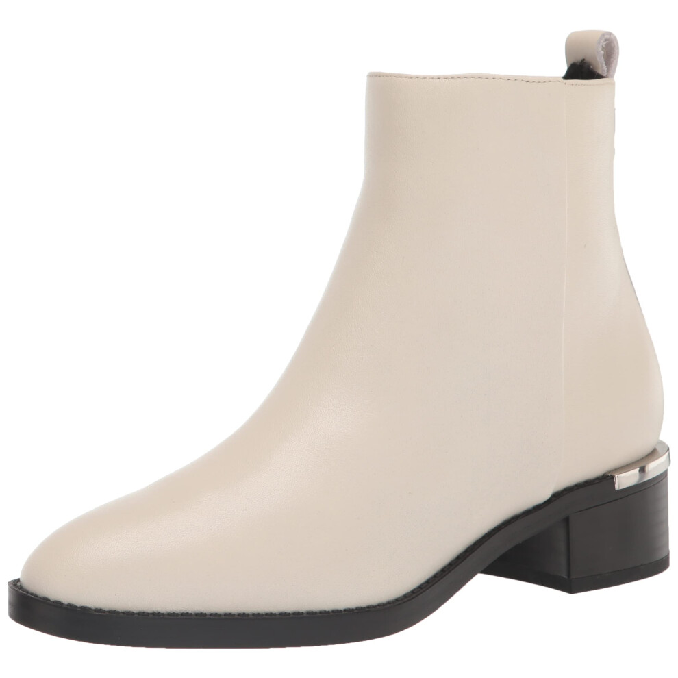 Calvin Klein Women's DONOVI Ankle Boot  Chic Cream  10