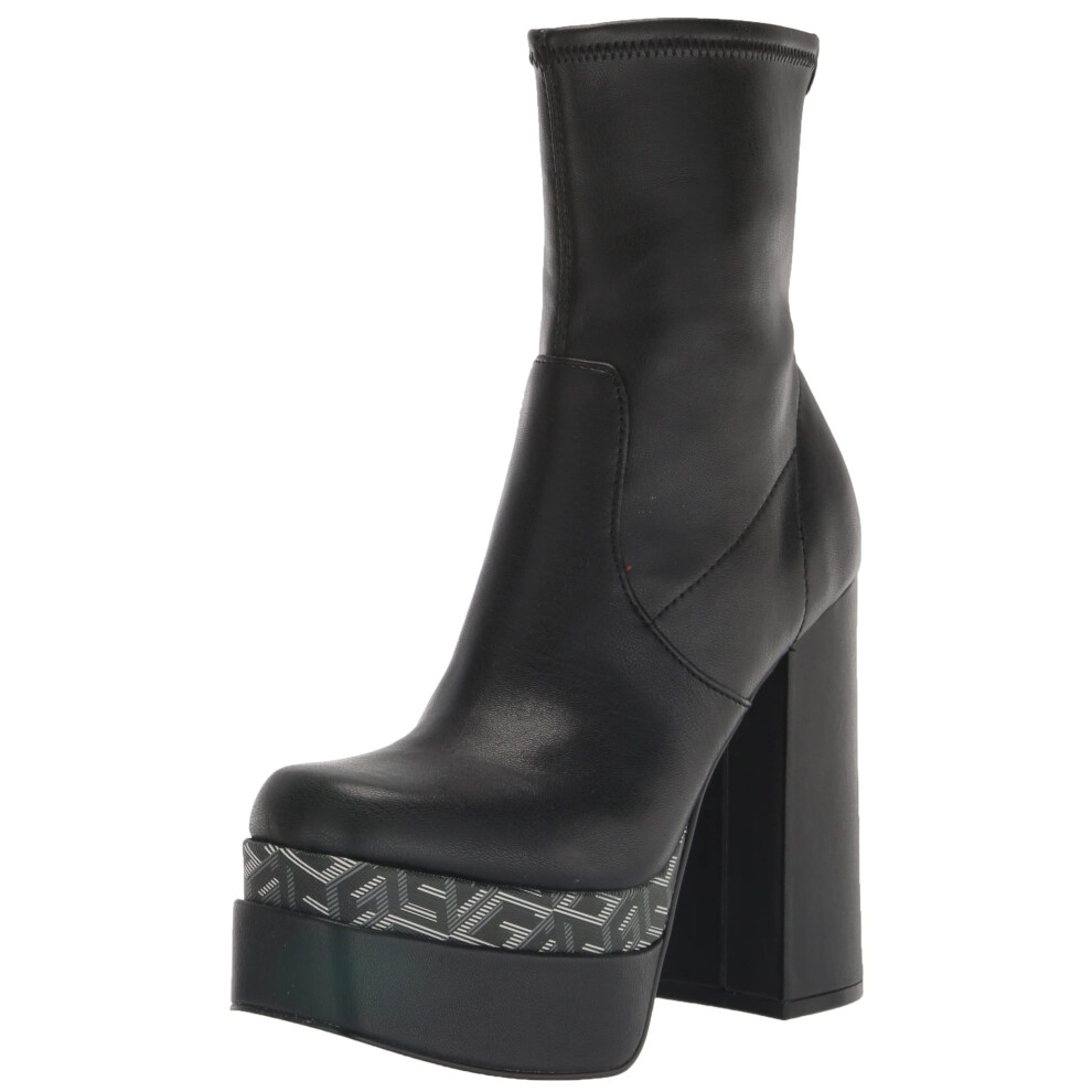 GUESS Women's CABALLA Ankle Boot  Black 001  5.5