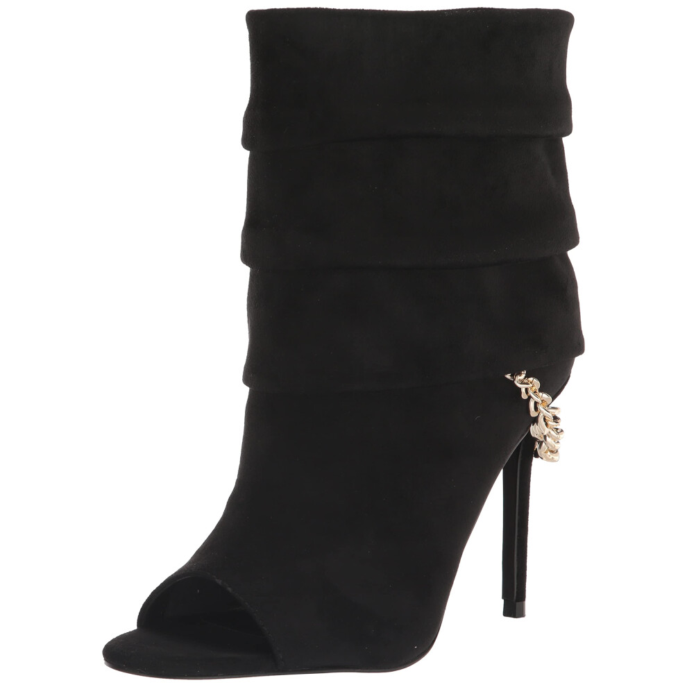 Guess Women's ADILEE Ankle Boot  Black Suede 001  7.5