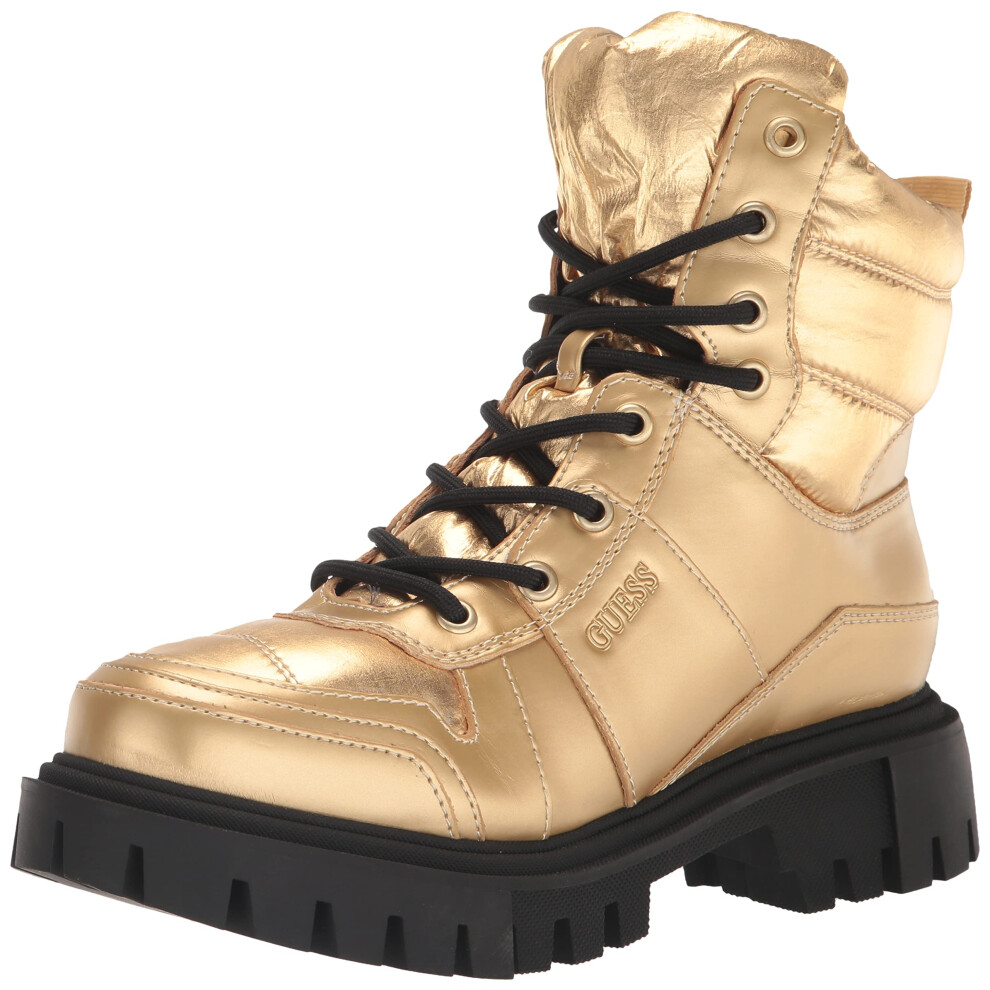 GUESS Women's TISLEY Ankle Boot  Gold 710  6.5