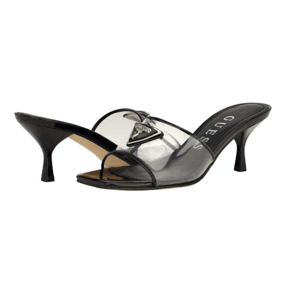 GUESS Women's LUSIE Heeled Sandal  Black 001  5