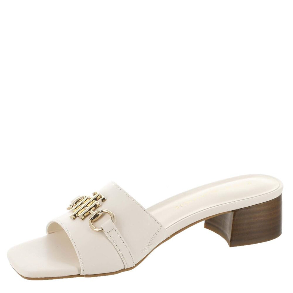 Tommy Hilfiger Women's PIPPE Heeled Sandal  Chic Cream 150  6.5