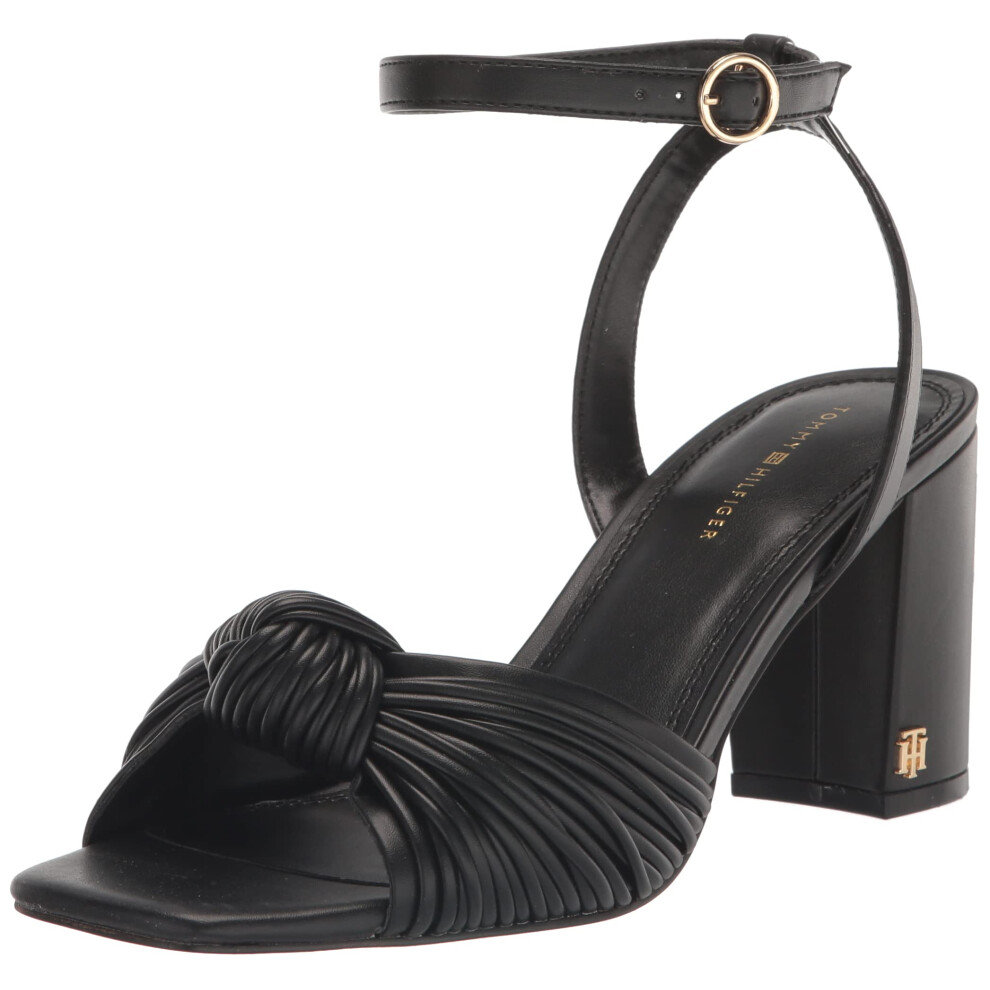 Tommy Hilfiger Women's SARIFINA Heeled Sandal  Black 001  5