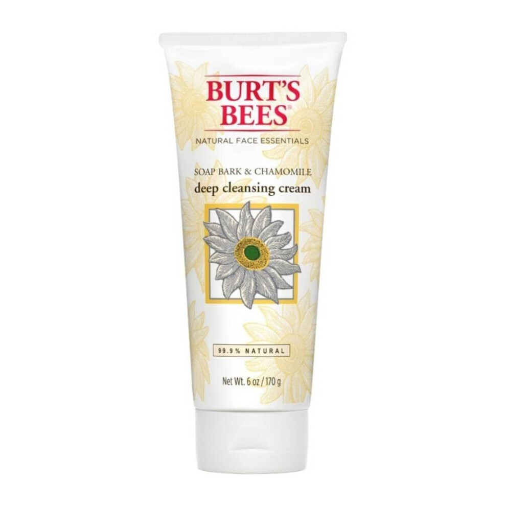 Burt's Bees Soap Bark & Chamomile Deep Cleansing Cream  6 Oz