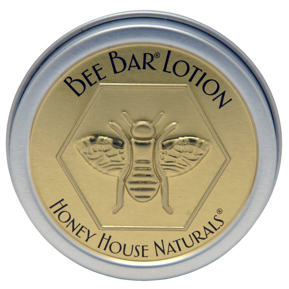 Honey House Naturals Small Bee Bar Lotion  Vanilla  0.6 Ounce