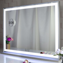 BEAUTME Vanity Mirror with Lights Lighted Tabletop/Wall Hollywood Mak