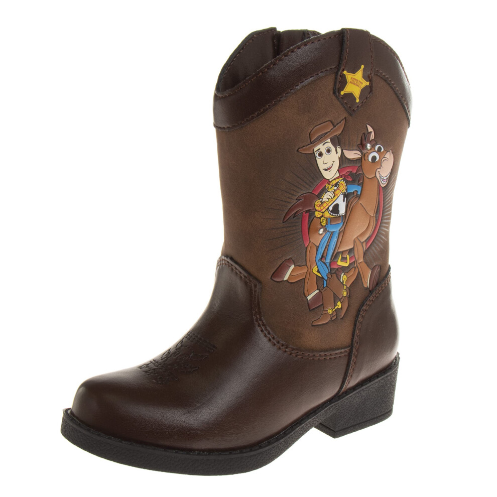 Disney Pixar Toy Story Boy's Cowboy Western Boot |Toddler|Little Kid |