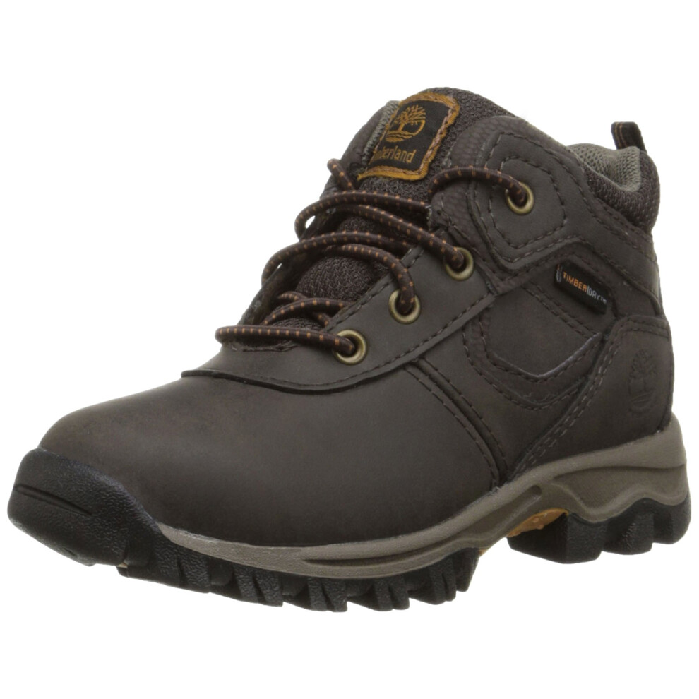 Timberland boys Mt. Maddsen Mid Waterproof - Chukka Boot  Dark Brown