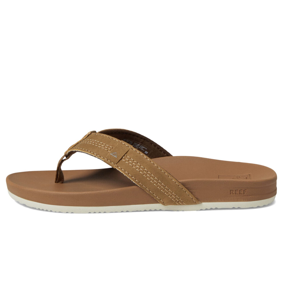 Reef Boy's Kids Cushion Phantom Flip-Flop  Tan  5 Big