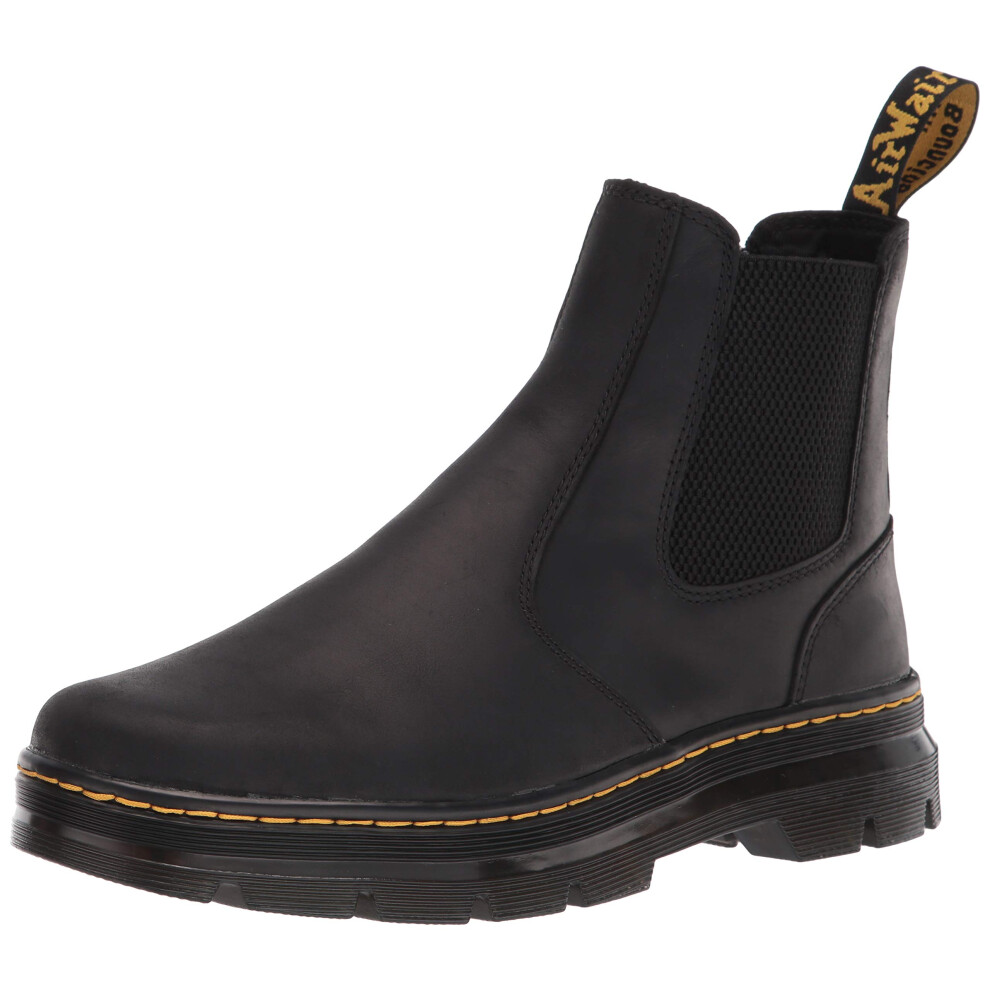 Dr. Martens - Bottines Chelsea unisexes Embury noires Wyoming, pointure 6 femme/5 homme