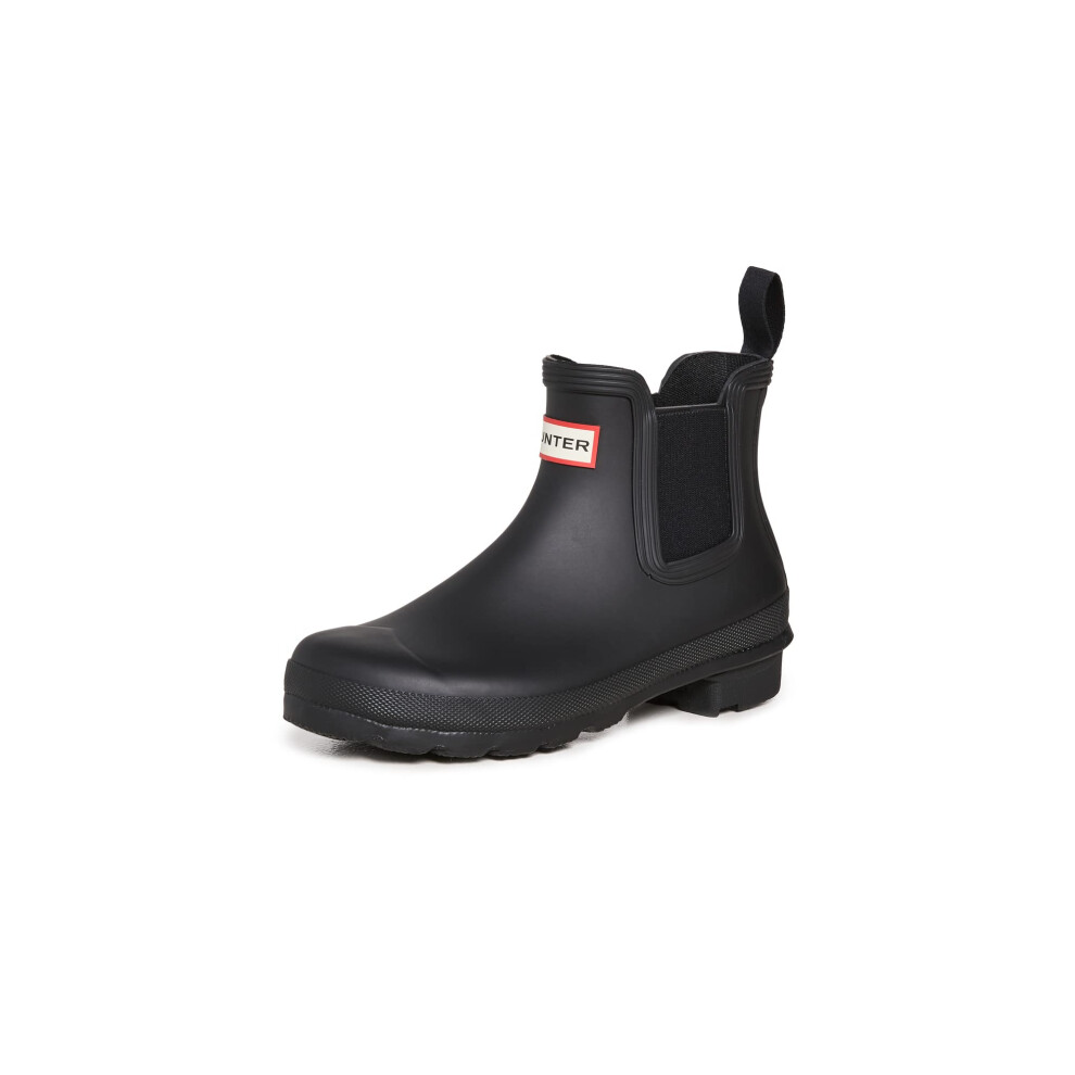 Hunter Men's Original Chelsea Rain Boot  Black  11