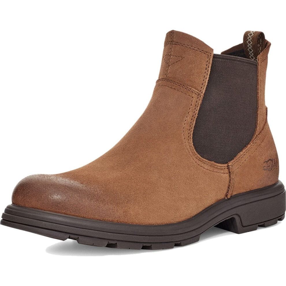 Bottines Chelsea UGG Biltmore pour hommes en daim ch   taigne, pointure 41