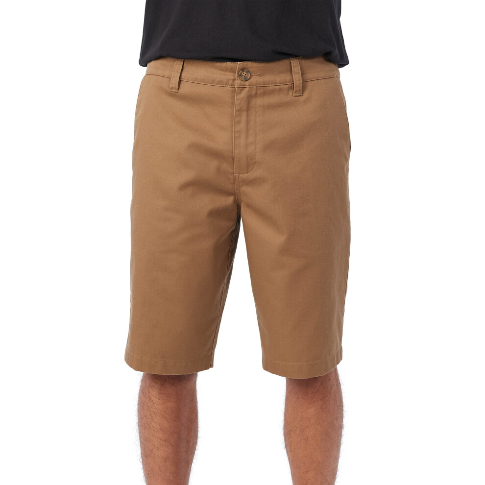 O'NEILL Mens Redwood Shorts  Dark Khaki  36