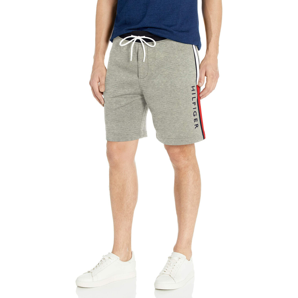 Tommy Hilfiger Men's Essential Fleece Sweat Short  Grey Hilfiger  M