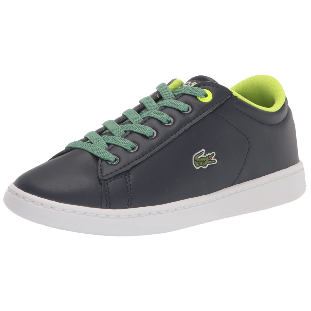 Lacoste Kid's Carnaby Sneaker  Navy Blue/White  5.5 US Unisex Toddler