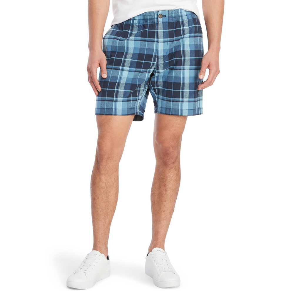 Tommy Hilfiger Men's Stretch Waistband Shorts  Carbon Navy