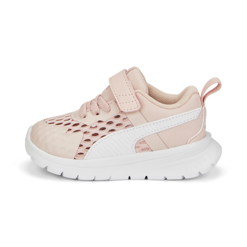 Puma Kids Evolve Run Hook and Loop Sneaker  Summer Rose Dust-White  5