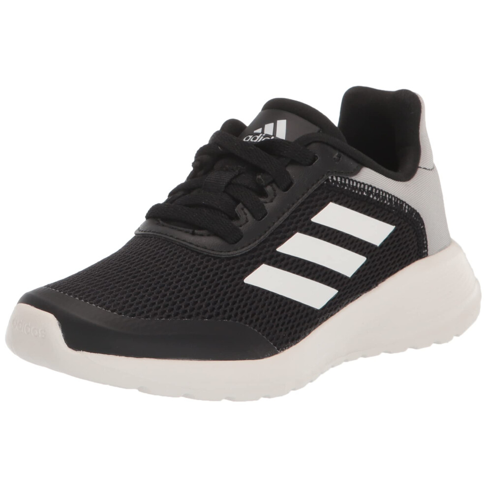 adidas Kids Tensor Run 2.0 Shoe  Core Black/Chalk White/Grey Two (Velc