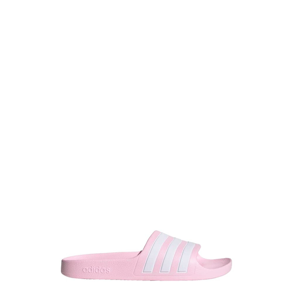 adidas Girl's Adilette Aqua Slides (Toddler/Little Kid/Big Kid) Clear