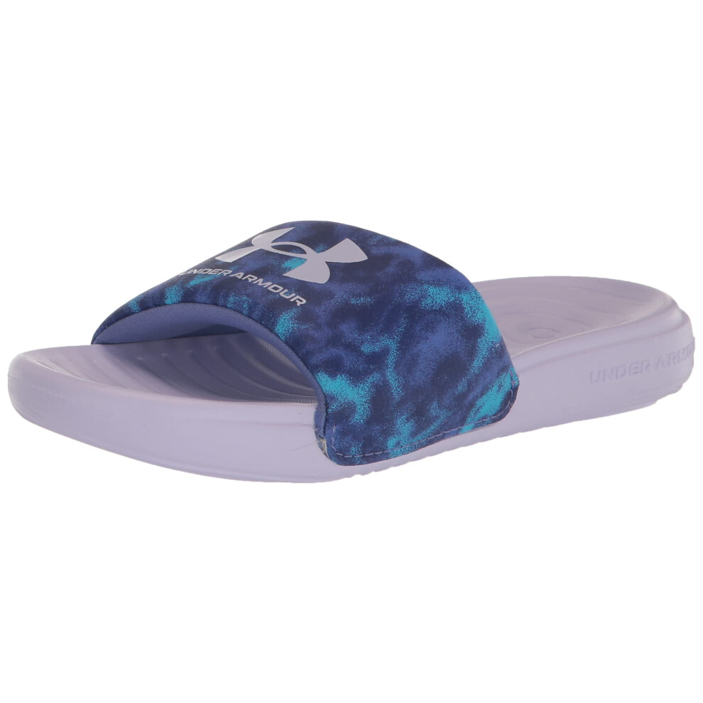 Under Armour Girls' Ansa Graphic Fixed Strap  (401) Baja Blue/Nebula P