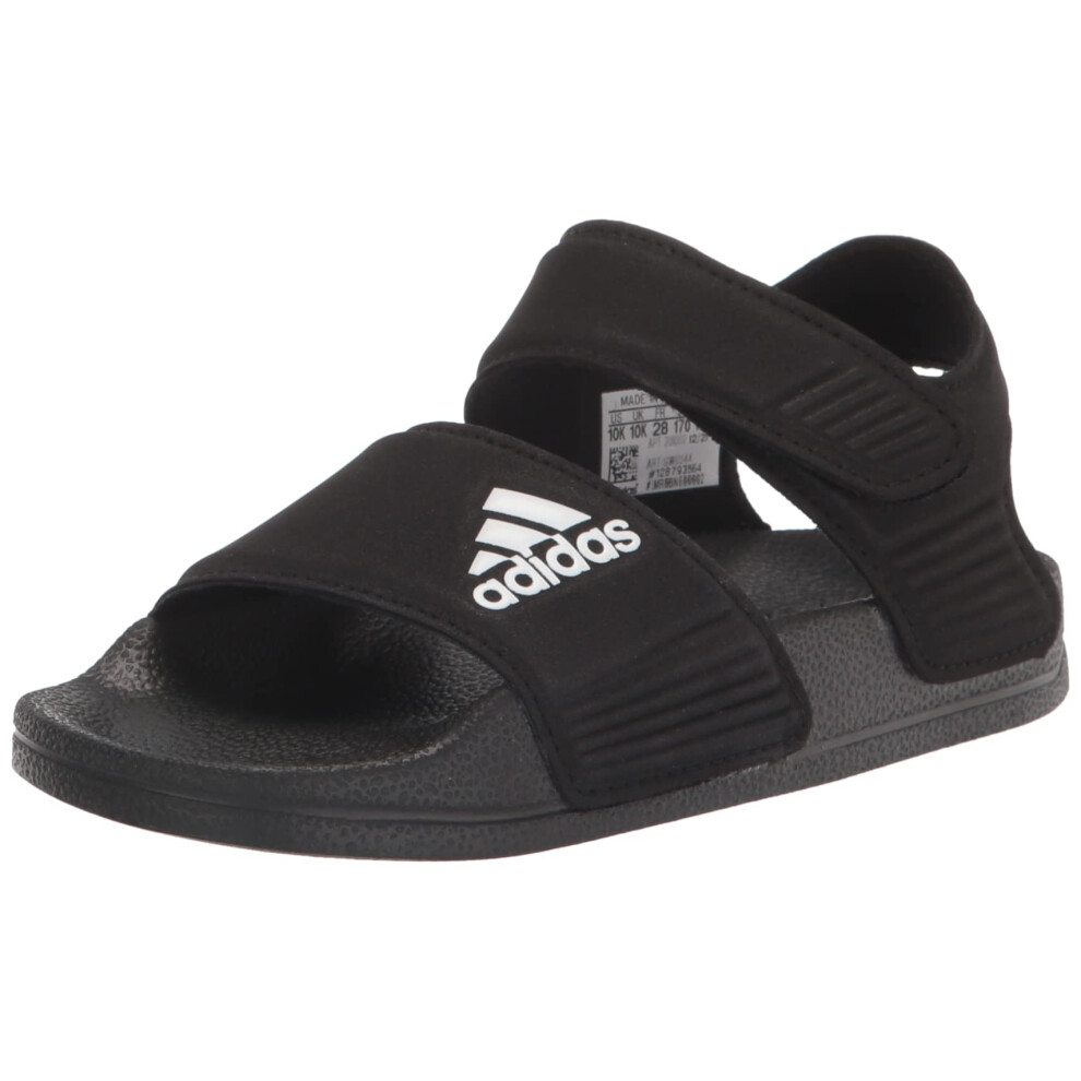 adidas Adilette Sandals  Core Black/White/Core Black  11 US Unisex Lit