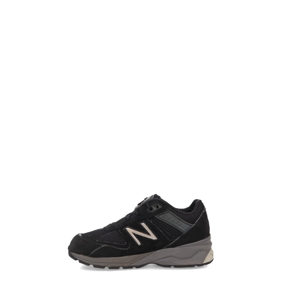 New Balance Kid's 990 V5 Lace-up Sneaker  Black/Silver  5.5 Wide Toddl