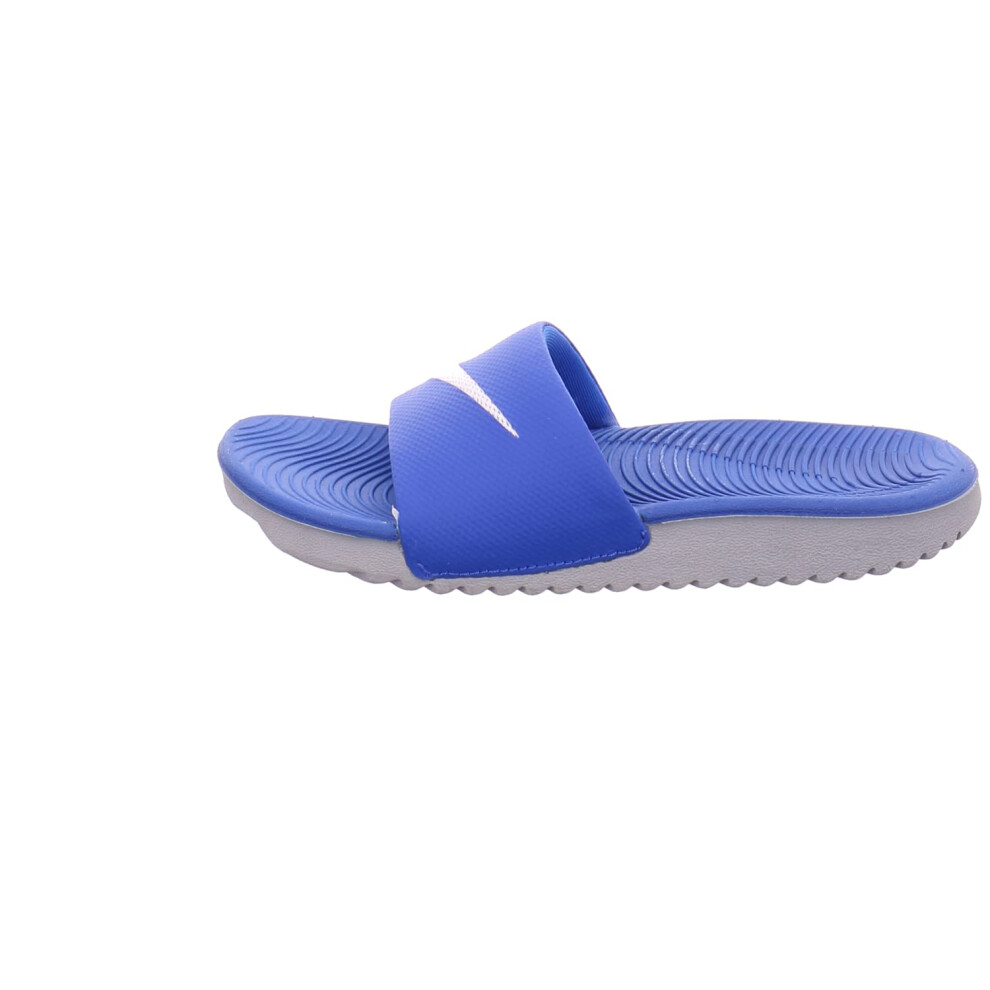 Nike Unisex-Child Kawa Slide (GS/PS) Sandal  Hyper Cobalt/White  13C R