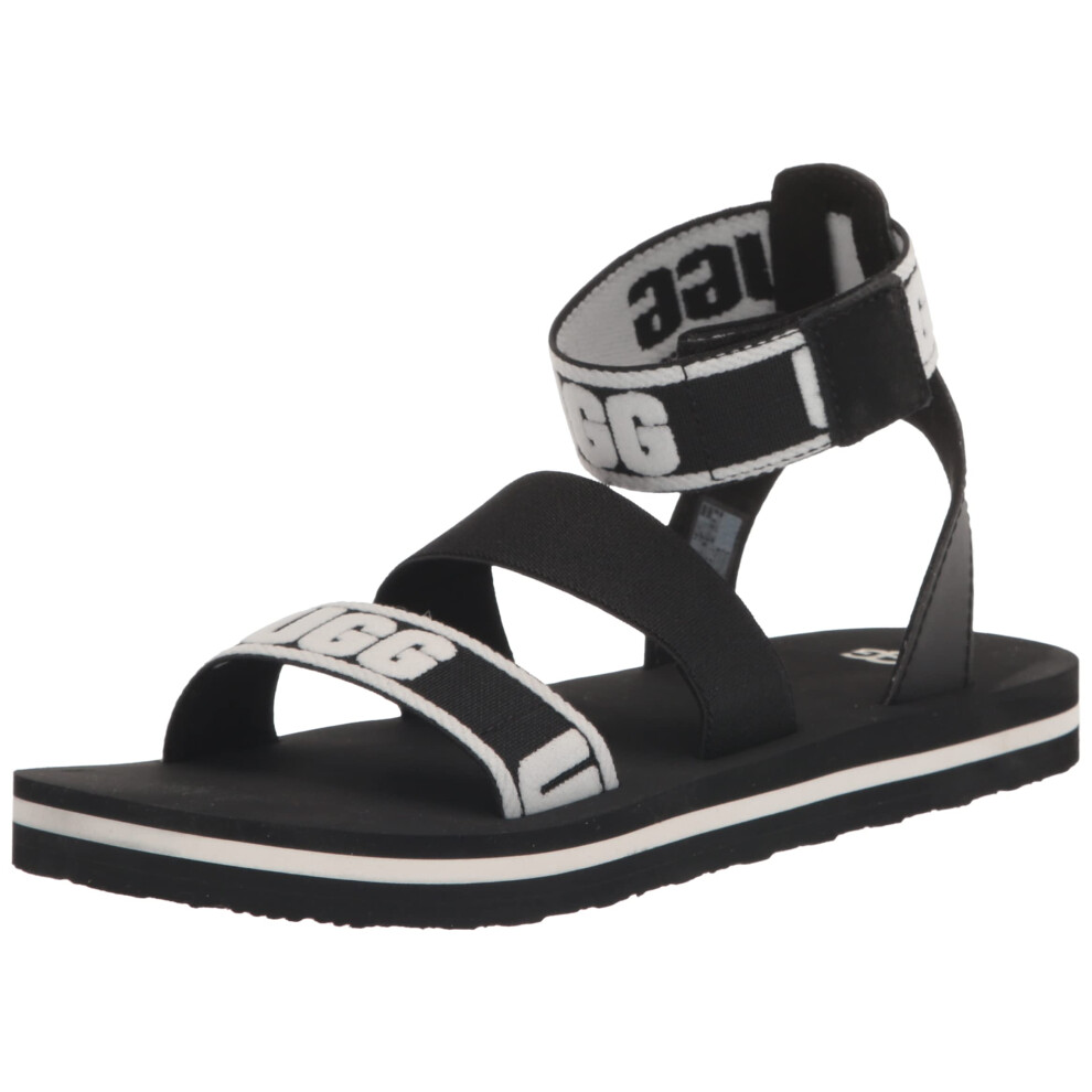 UGG Unisex-Child Allisa Sandal  Black  1