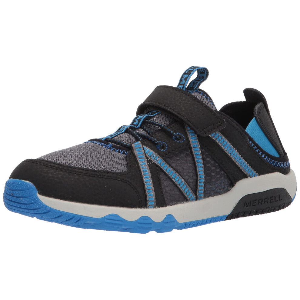 Merrell Hydro Free Roam Sport Sandal  Black/Blue  11 US Unisex Big Kid