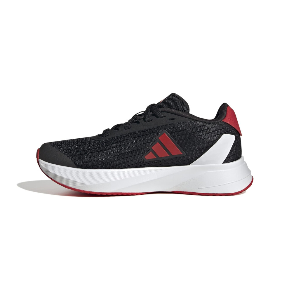 adidas Duramo SL Sneaker  Core Black/Iron Metallic/Better Scarlet  11.