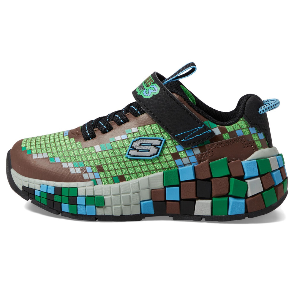 Skechers Mega-Craft 3.0 Sneaker  Brown/Multi  11 US Unisex Little Kid