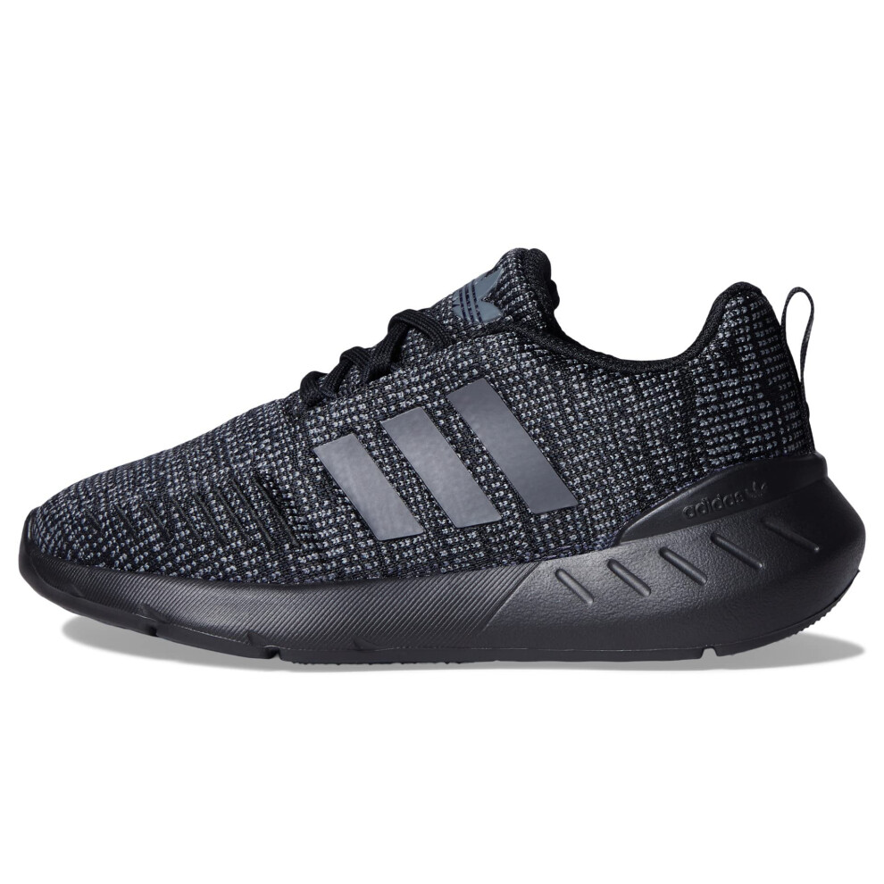 adidas Originals Swift Run 22 Sneaker  Black/Grey  3 US Unisex Little