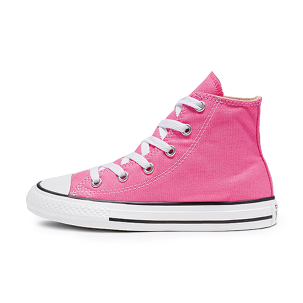 Converse Chuck Taylor All Star Canvas High Top Sneaker  Pink  12 M US