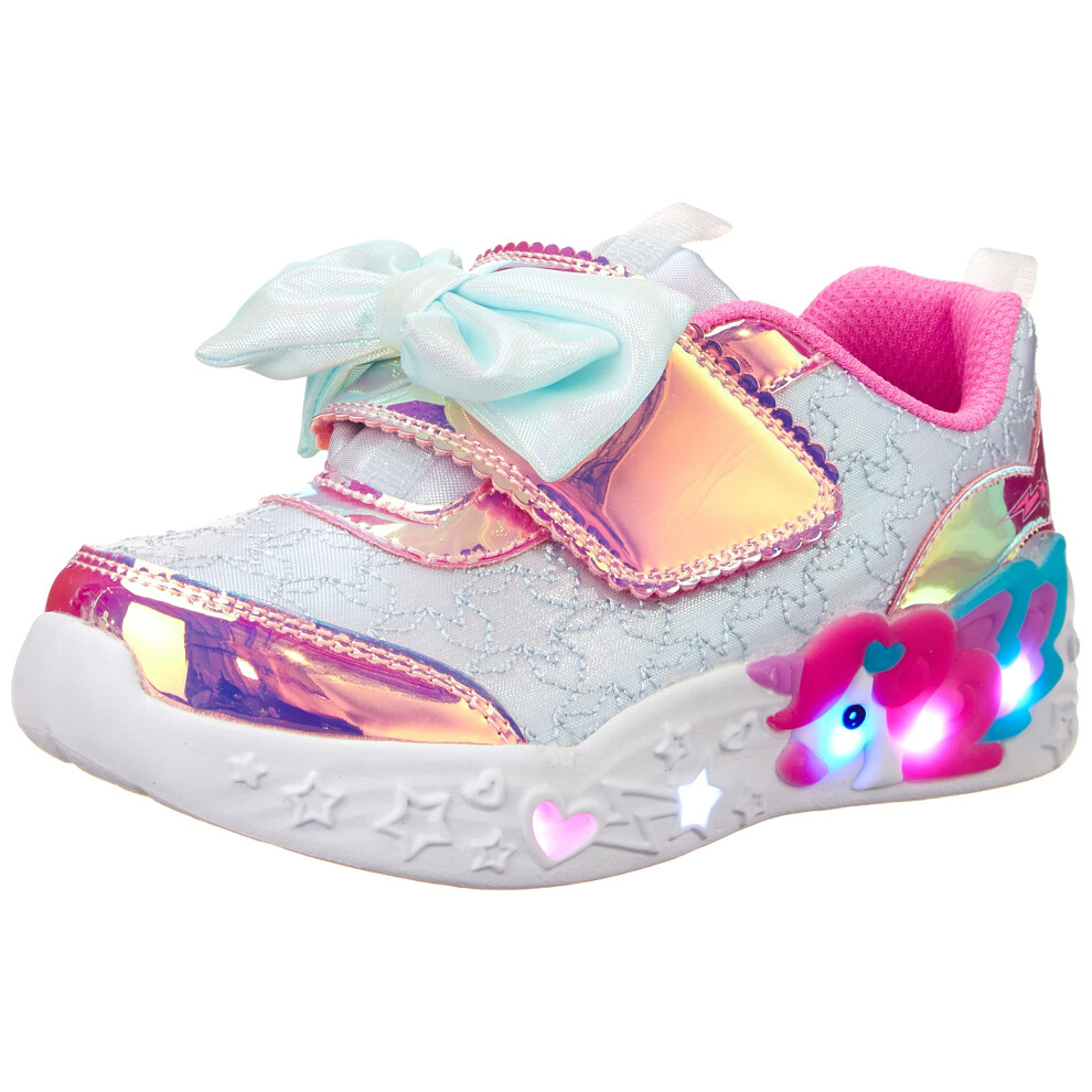 Skechers Kids Girls 302680N Sneaker  Multi  7 Toddler