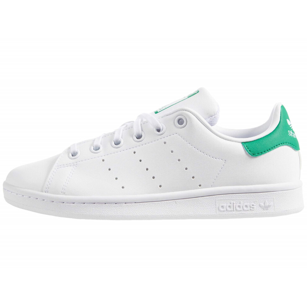 adidas Stan Smith (End Plastic Waste) Sneaker  White/White/Green  3 US