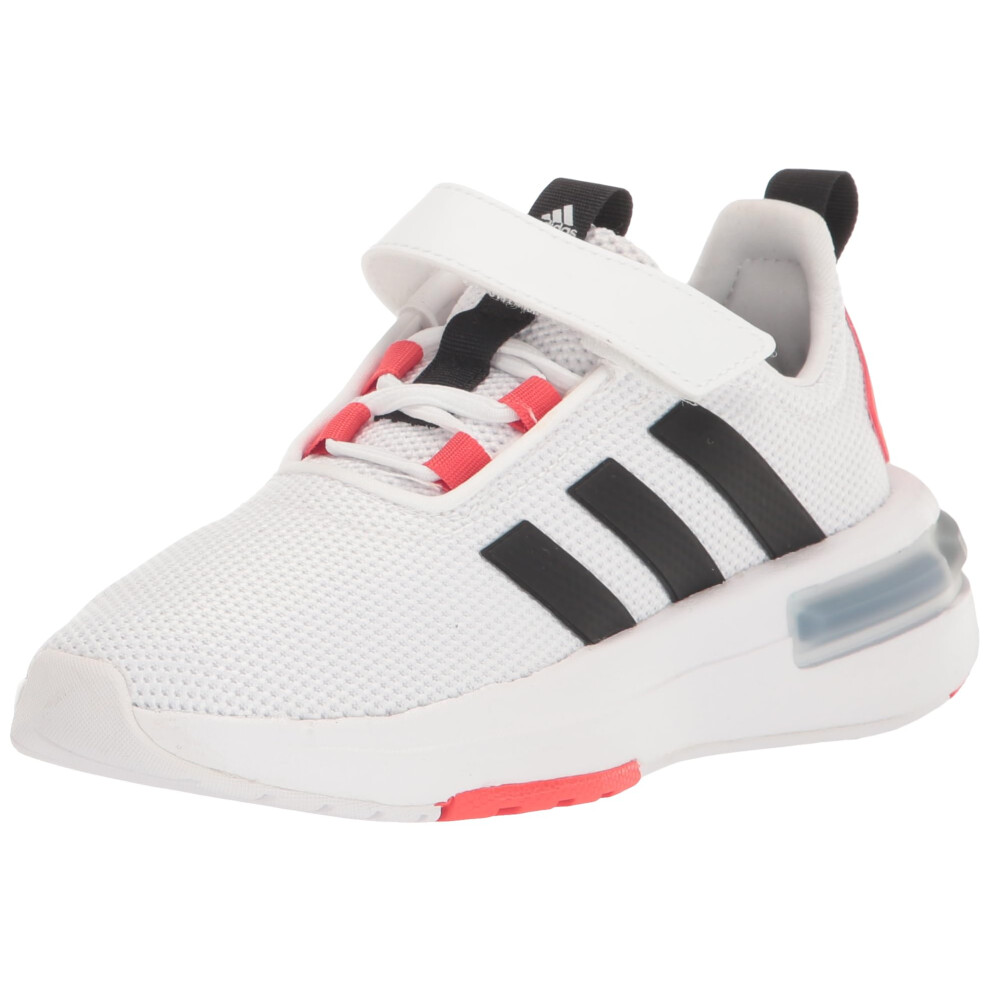 adidas Racer TR23 Sneaker  White/Core Black/Bright Red  4.5 US Unisex