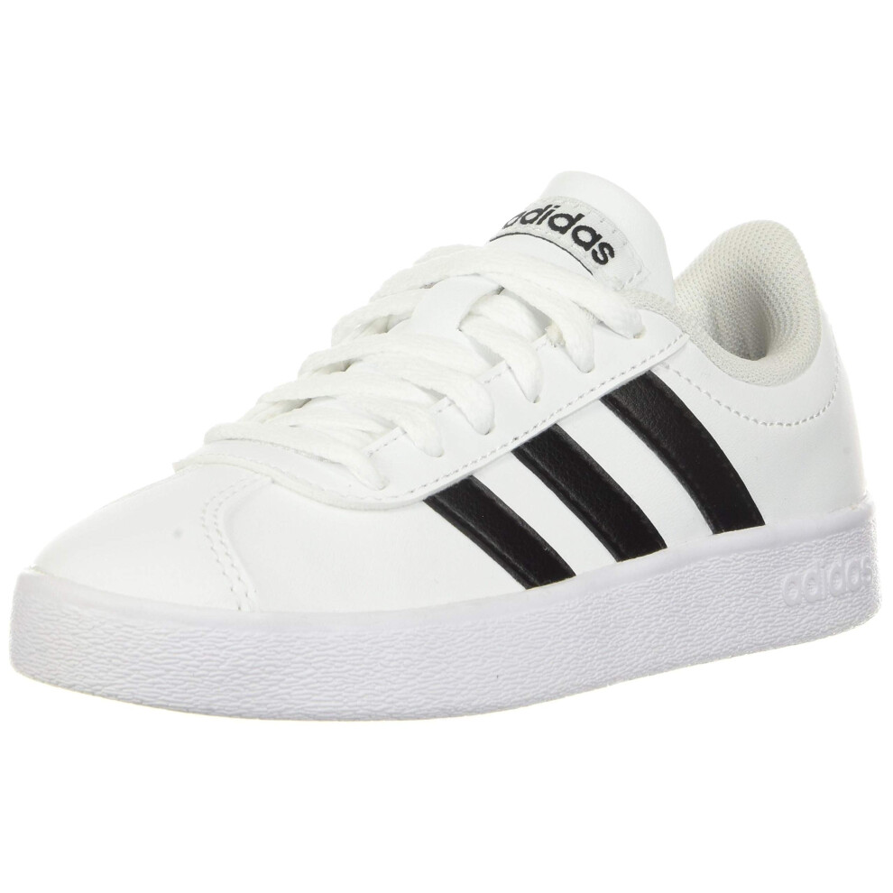 adidas Kid's VL Court 2.0 Sneaker - Unisex Child Shoes