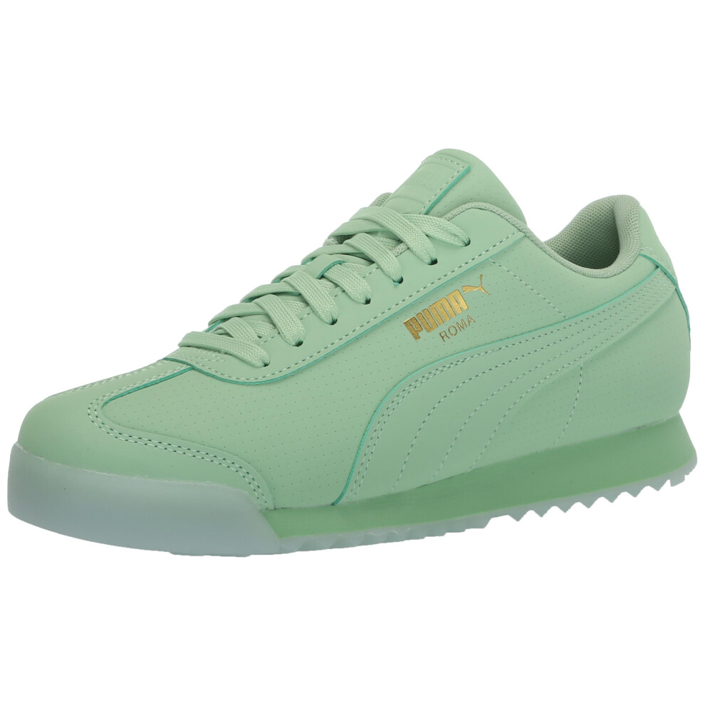 PUMA Roma Sneaker  Pure Green-ICY Blue  6.5 US Unisex Big Kid