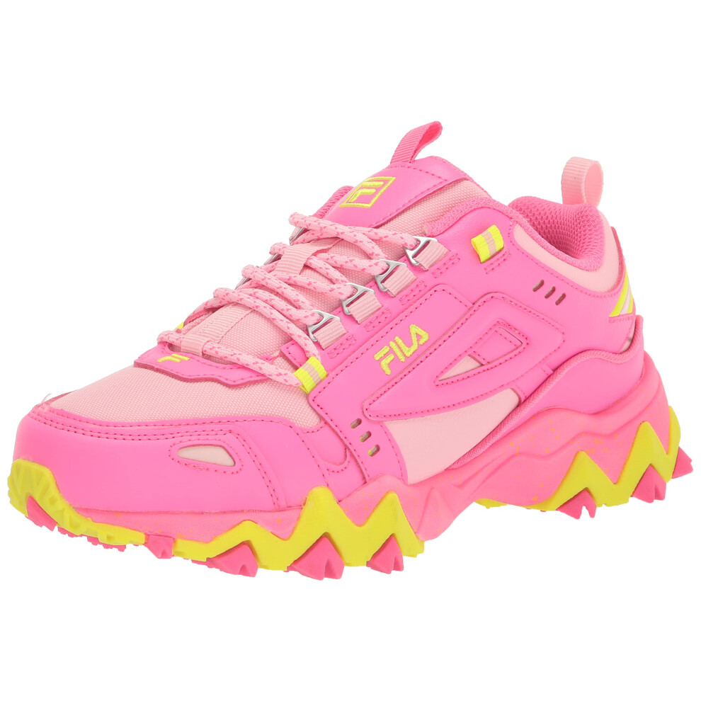 FILA Oakmont TR Sneaker  Cotton Candy/Knockout Pink/Safety Yellow  4.5