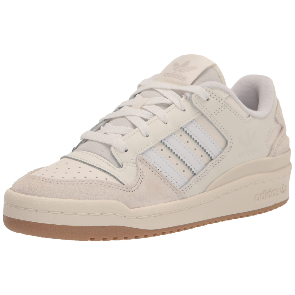 adidas Originals Forum Low Sneaker  Chalk White/Cloud White/White  4 U