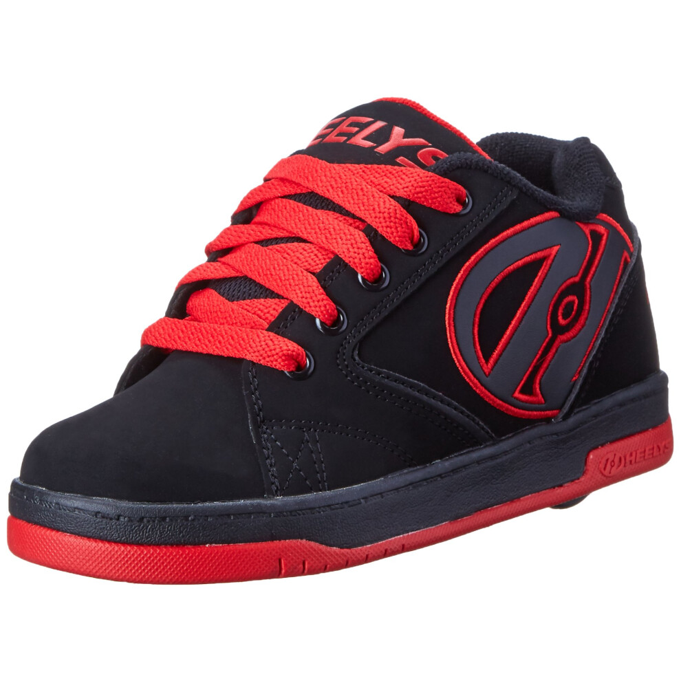 Heelys Kids Propel Skate Shoe  Black/Red  6 M US Big Kid