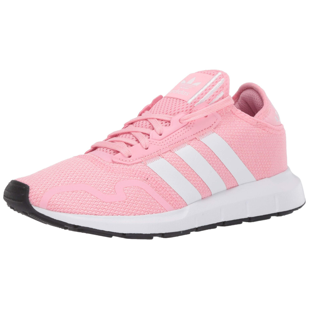 adidas Swift Essential Sneaker  Light Pink/White/Black  6.5 US Unisex