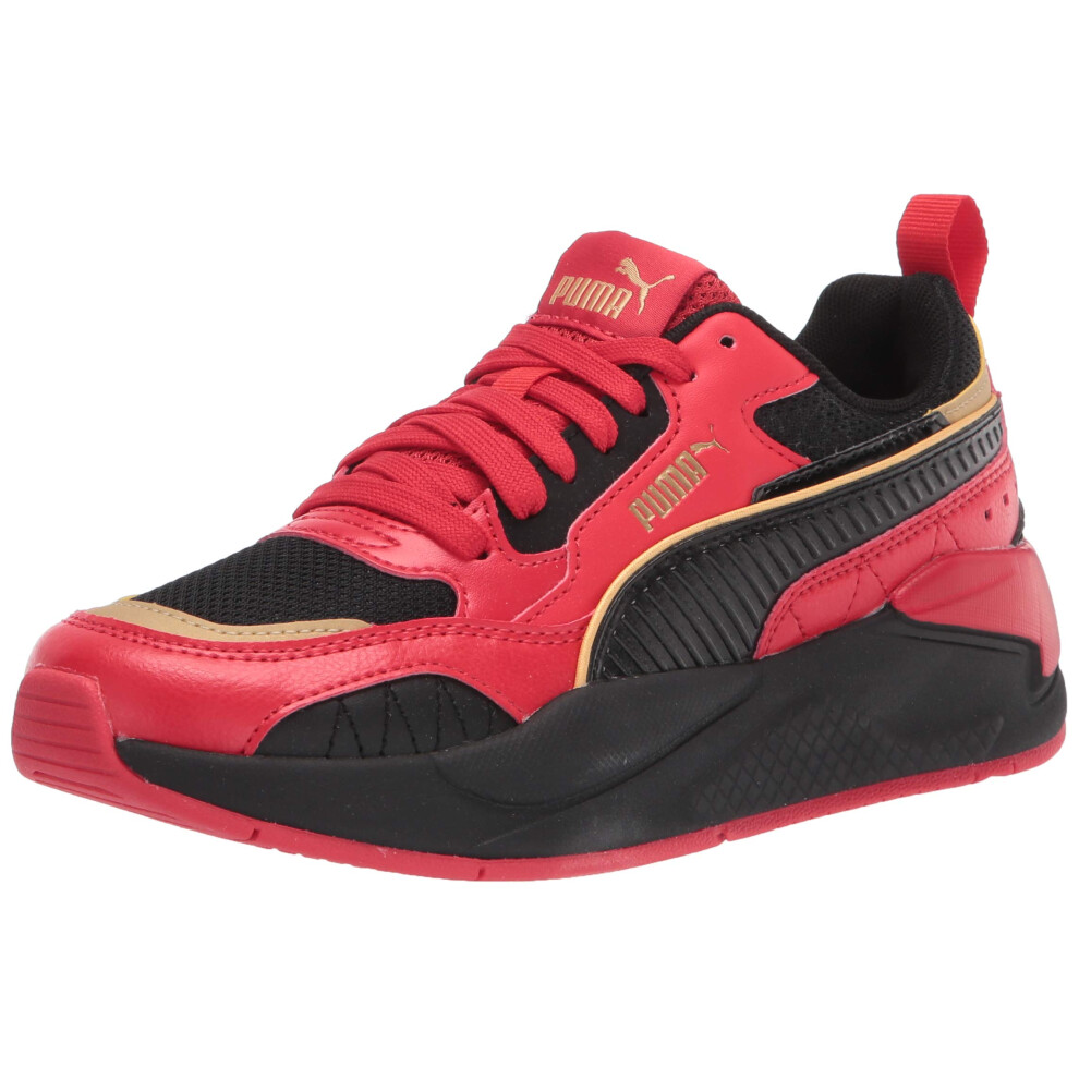 Puma Kids' X-RAY 2 Sneaker  High Risk Red Black Team Gold