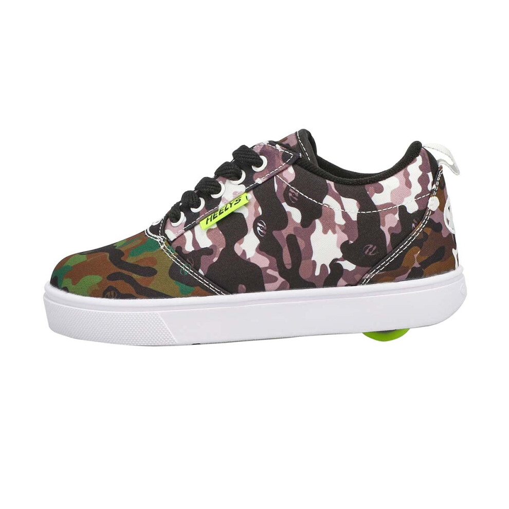 Heelys Pro 20 Print Wheeled Heel Shoe  Camo  6 US Unisex Big Kid